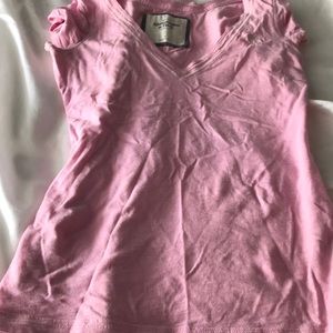 Light pink basic Abercrombie Tee